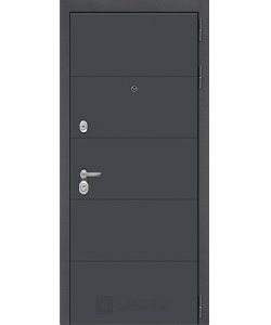 Входная дверь  Серая с покрытием Soft Touch