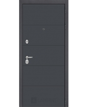 Входная дверь  Серая с покрытием Soft Touch